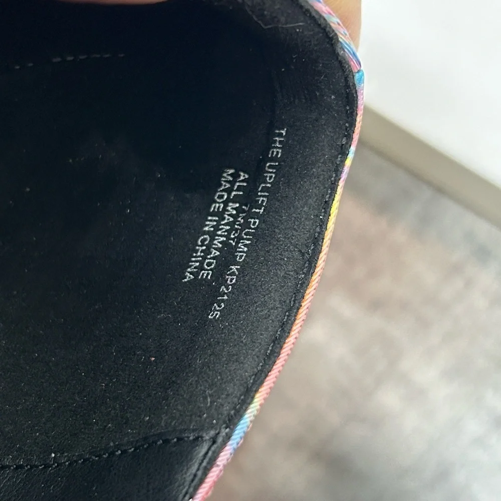 Katy Perry Collections Women's Multicolor Platform Heels Size 7M. NWOT